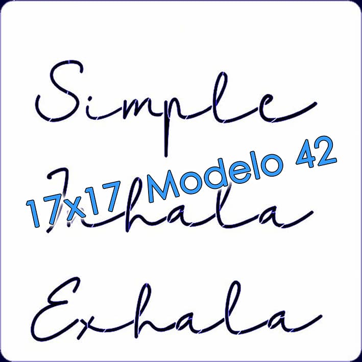 - Stencil 17x17cm Modelo 042 -